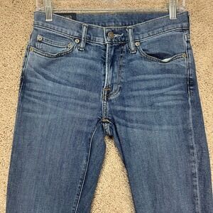 Abercrombie Fitch Felix Super Slim Stretch Jeans Mens 28W 34L Blue Denim